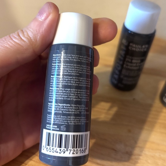 Paula's Choice Skin Perfecting 2% BHA Liquid Exfoliant lot of 3 mini sizes NEW - Picture 3 of 3